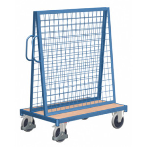 Chariot porte outils double face en acier - Capacité de charge : 500 kg