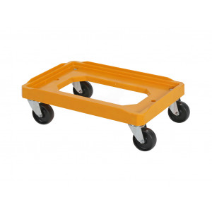 Chariot pour bac Europe - Dim : L.612 x lg.412 x H.182 mm - Capacité : 250 kg - Poids : 4100 g