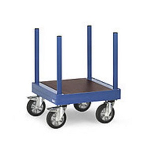 Chariot pour charges longues en acier - Charge (kg) : 1200 ; 1500 ; 2000 ; 3000