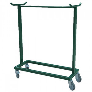 Chariot pour grilles d'exposition - Capacité : 12 ou 24 grilles