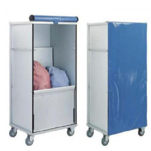 Chariot pour le linge - Aluminium anodisé