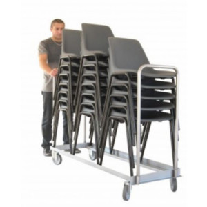 Chariot pour transport de chaises - Charge  : 150 Kg