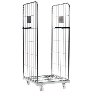https://www.techni-contact.site/ressources/images/produits/merchandising/chariot-roll-2-cotes-grandes-mailles-500-kg-27949214-1.jpg - Charge utile : 500 kg - Hauteur : 1785 mm ou 1885 mm - Electrozingué CR3
