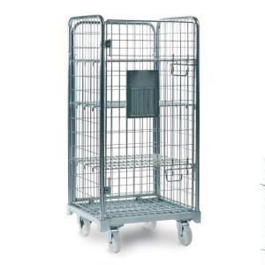 https://www.techni-contact.site/ressources/images/produits/merchandising/chariot-roll-660-600-mm-17449837-1.jpg - Charge : 325 Kg - Dimensions ext.(L x P x H) : 660 x 600 x 1400 mm - 3 étagères amovibles