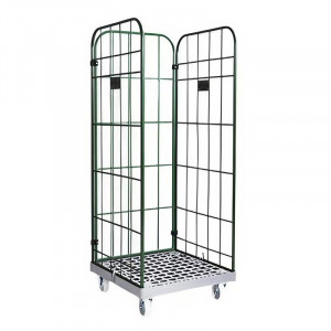 https://www.techni-contact.site/ressources/images/produits/merchandising/chariot-roll-conteneur-3-cotes-500-kg-42611419-1.jpg - Charge utile : 500 kg - Hauteur : 1635 mm ou 1905 mm - PEHD et revêtement époxy