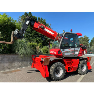 https://www.techni-contact.site/ressources/images/produits/merchandising/chariot-telescopique-rotatif-d-occasion-manitou-mrt-1440-easy-hauteur-14-m-capacite-4-t-47225114-1.jpg - Hauteur de levage : 14 mètres
