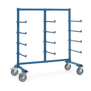 https://www.techni-contact.site/ressources/images/produits/merchandising/chariots-a-barres-de-portee-horizontales-64121675-1.jpg - Charge : 500 Kg - 12 barres de portée 1 face, avec butée de sécurité