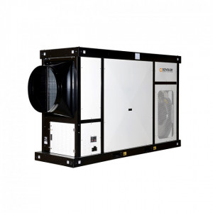 Chauffage air pulsé mobile monobloc - Puissance calorifique maxi : 235.7 Kw - Débit d'air : 96,5 m³/h - avec brûleurs fuel ou gaz
