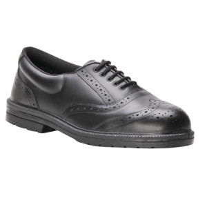 Chaussure de travail basse en cuir - Matière du dessus : Cuir pleine fleur - Norme S1P