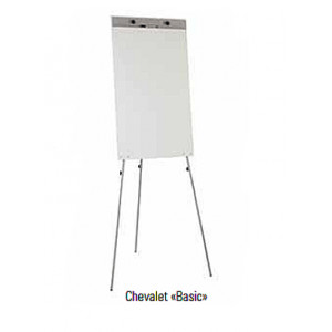 Chevalet de conférence 100 x 66 cm - Dim(Ht x Lg) : 100 x 66 cm- Réglage : En hauteur de 120 à 180 cm