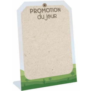 https://www.techni-contact.site/ressources/images/produits/merchandising/chevalets-de-table-promotion-du-jour-42233392-1.jpg - Dimensions : 21 x 30 cm - Matière : PMMA (Plexiglass) 3mm