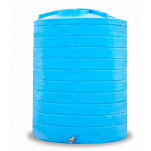 Citerne d'eau verticale 25500 L - Capacité : 25500 L -  Dimensions ( Ø x H )  :  2945 x 4009 mm