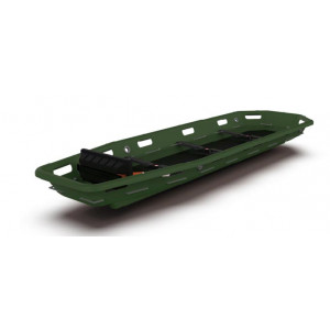 https://www.techni-contact.site/ressources/images/produits/merchandising/civiere-de-secours-22814761-1.jpg - Capacité de charge : 280 Kg - Dimensions (L x l x H) 2150 x 650 x 200 mm