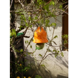 Cloche pour boule de graisse - Couleur : Orange -jaune - vert pomme