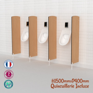 https://www.techni-contact.site/ressources/images/produits/merchandising/cloisons-urinoir-adulte-sur-pied-hauteur-1500mm-cloison-de-toilette-pour-ecran-d-urinoir-separateur-d-urinoir-pour-ecran-de-separation-de-toilette-hydrofuge-antibacterien-45457636-1.jpg - Offrez à vos espaces sanitaires une séparation fonctionnelle et élégante avec nos Cloisons Urinoir Adulte H1500mm. Fabriquées avec soin à partir de stratifié massif de bonne qualité.