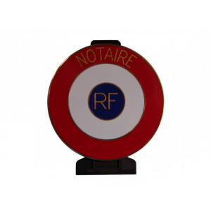 https://www.techni-contact.site/ressources/images/produits/merchandising/cocarde-metallique-notaire-44234174-1.jpg - Possibilité de plusieurs positions