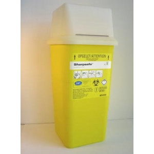 Collecteur d’aiguille usagé Sharpsafe 7 litres - SS4110