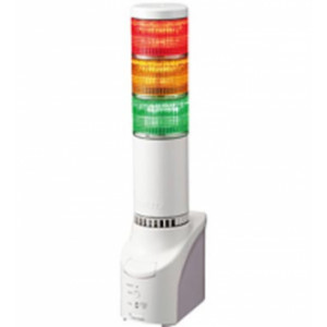 Colonne de signalisation lumineuse à alarmes - De 3 à 5 niveaux intégrant un buzzer