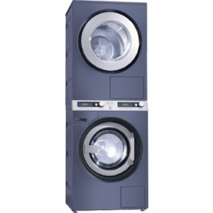  Colonne lave linge seche linge professionnelle - Volumes de tambour 80 ou 180l-capacité de charge 2 x 9 kg