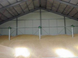 Colonnes de ventilation céréales - Ventilateurs centrifuges uniques pour céréales et grains 