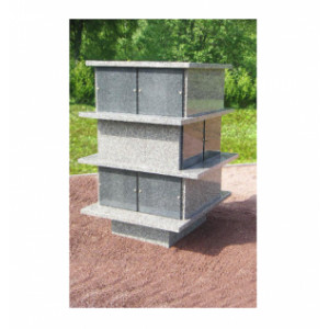 Columbarium 12 concessions 1.6 x 1.24 mm - Dimensions (HxL) mm : 1.6 x 1.24