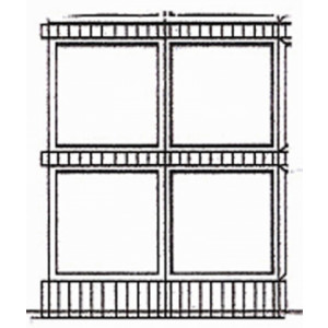 Columbarium granit 4 cases - Dimensions de l’ensemble (L x l x h) : 1.12 x 0.75 x 1.14 m