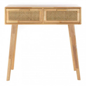 Commodes en bois et rotin - Commodes / Buffets avec structure en bois et façade en rotin naturel