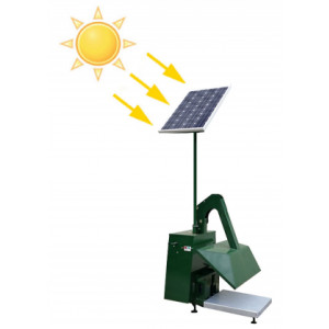 Compacteur à déchets solaire - Compacteur pour conteneur 660L à 1100L