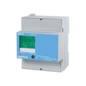 COMPTEUR D'ENERGIE EM3-5 MID JANITZA - 125294-62