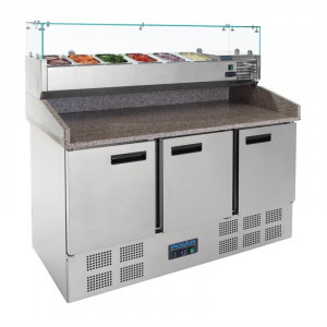 https://www.techni-contact.site/ressources/images/produits/merchandising/comptoir-de-preparation-pizza-et-salade-refrigere-43446181-1.jpg - Capacité utile : 308 L - Réf : CN267