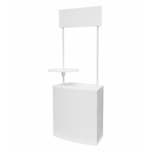 Comptoir portable de stand -  Dimensions : 860 × 110 × 880 mm