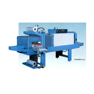 Conditionneuse thermorétractable Fardeleuse - Encombrement machine (L x l x h) : 4200 x 1500 x 1800 mm