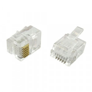 Connecteur 6/6 RJ12 sachet de 10 - Connecteur 6/6 RJ12