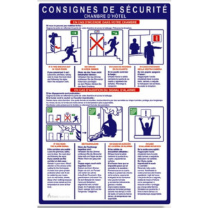 https://www.techni-contact.site/ressources/images/produits/merchandising/consigne-de-securite-speciale-hotel-75625752-1.jpg - Traduit en 5 langues : FR, EN, DE, ES, IT