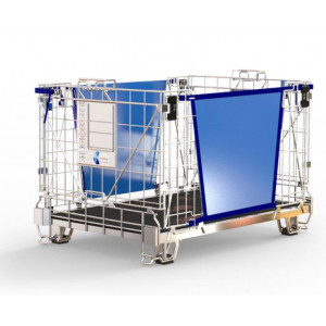 https://www.techni-contact.site/ressources/images/produits/merchandising/conteneur-gerbable-pliable-76123297-1.jpg - Charge maxi : 500 kg - Volume : 600 L