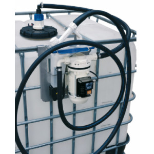 Conteneur IBC avec pompe - Capacité  : 1000 L