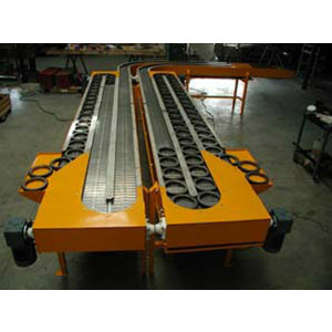 Convoyeur à chaîne à palette - Largeur standard : De 82,5 à 304,8 mm