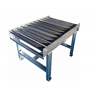 Convoyeur à rouleaux libres en acier - Capacité: 1500 Kg/palette