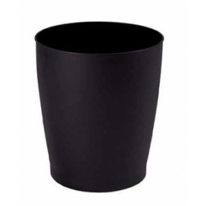 https://www.techni-contact.site/ressources/images/produits/merchandising/corbeille-a-papier-9-l-polypropylene-noir-100-recycle-54944122-1.jpg - Polypropylène noir 100% recyclé - Capacité : 9 L - Dimensions (L x H) ø 233 x H.266 mm