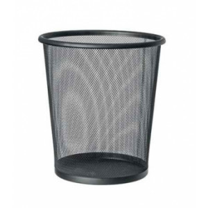 https://www.techni-contact.site/ressources/images/produits/merchandising/corbeille-a-papier-perforee-13-l-45497338-1.jpg - Capacité : 13 L - Acier poudré époxy - Coloris : Noir - Dimensions (LxPxH): 265 x 220 x 280 mm