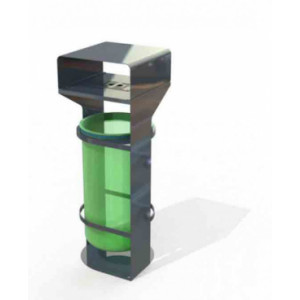 https://www.techni-contact.site/ressources/images/produits/merchandising/corbeille-de-proprete-en-acier-60-l-13121126-1.jpg - Capacité : 60 L – Acier – Chevillage sur sol béton