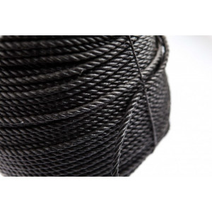 Corde noire en polypropylène - 10mm 220M