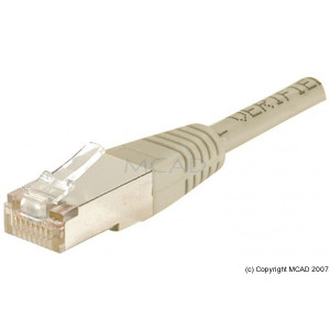 Cordon RJ45 3 m - Cordon RJ45 patch UTP CAT 5e