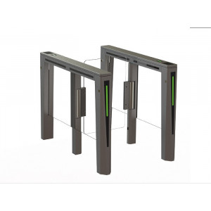 https://www.techni-contact.site/ressources/images/produits/merchandising/couloir-de-passage-securise-a-portes-pivotantes-41239679-1.jpg - Flux : 40 passages/minutes en mode contrôlé avec lecteur sans contact