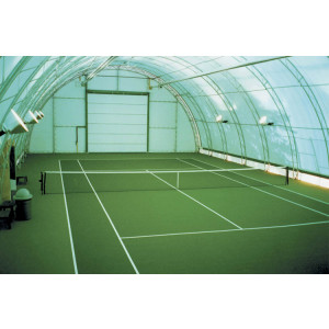 Couverture toile et acier pour terrain tennis en premier - L’immobilier rapide au meilleur prix - Abri tennis