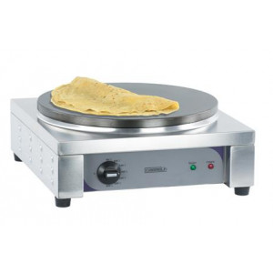 Crêpière en inox carré - Électrique