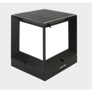 Cube LED à énergie solaire - Puissance : 3.5 W (560 lumens) ou 10 W (1600 lumens) - 2 tailles - Protection IP65