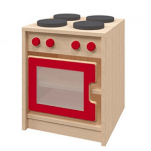 Cuisinière crèche - L:410 mm; H:500 mm; P:420 mm