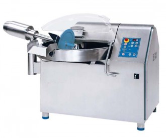 Cutter à viande électrique professionnel - Capacité viande cuve en Kg : 65