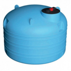 Cuve de stockage pour eau - Capacité : de 500 à 3000 L - Dimensions : Ø 1.000 x 800 mm